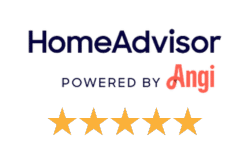 HomeAdvisor 5 Star Review logo