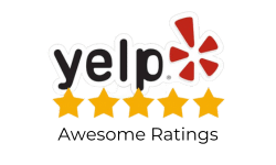 Yelp 5 Star Review logo