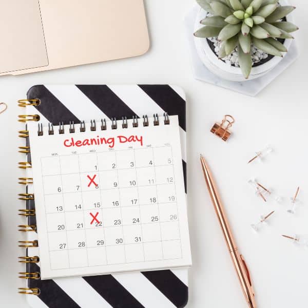 getting a cleaning services scheduled is easy